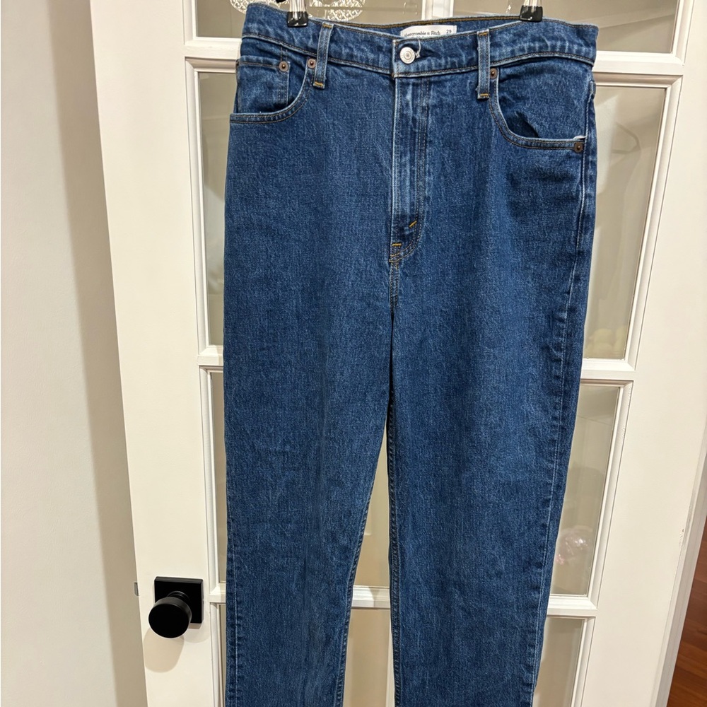 Abercrombie & Fitch Ultra High Rise Blue Jeans